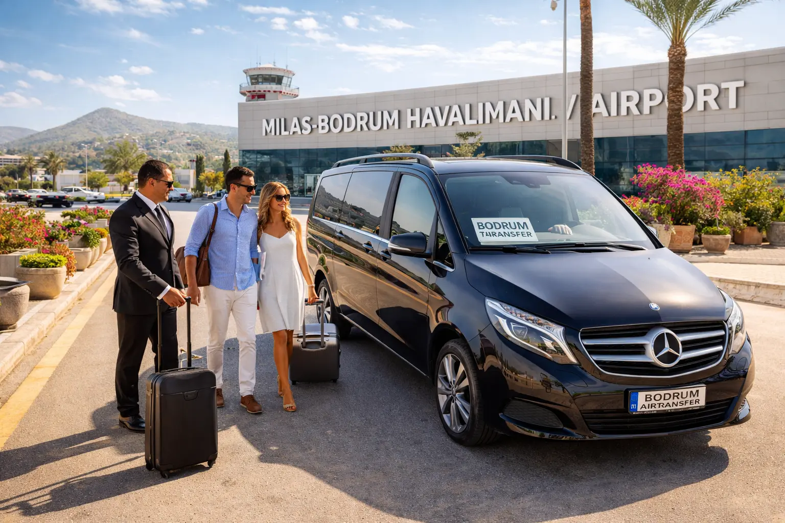 Luxury VIP vehicle for Bodrum Airport to Çeşme Transfer