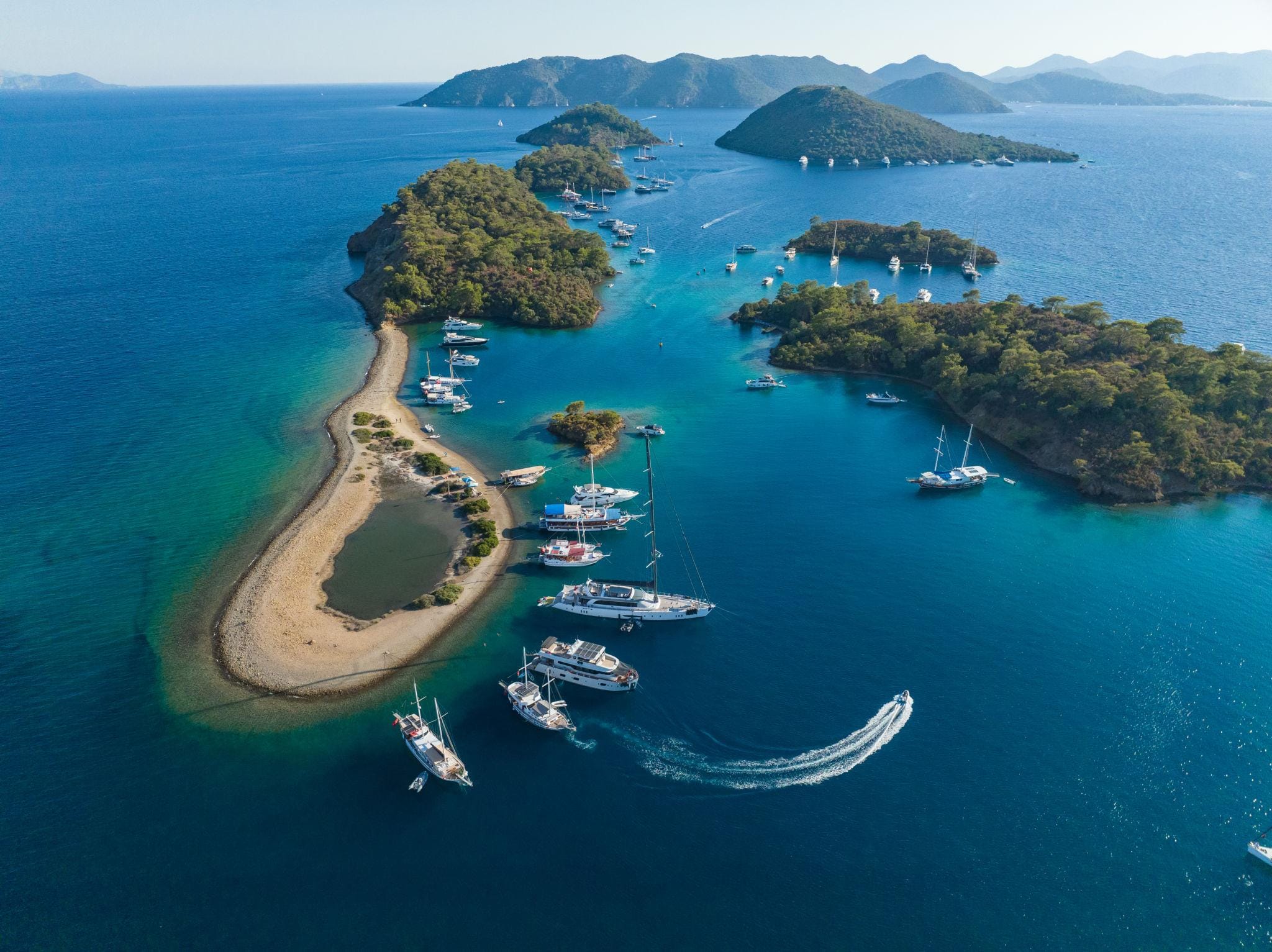 Dalaman Airport to Gocek Transfer route visual