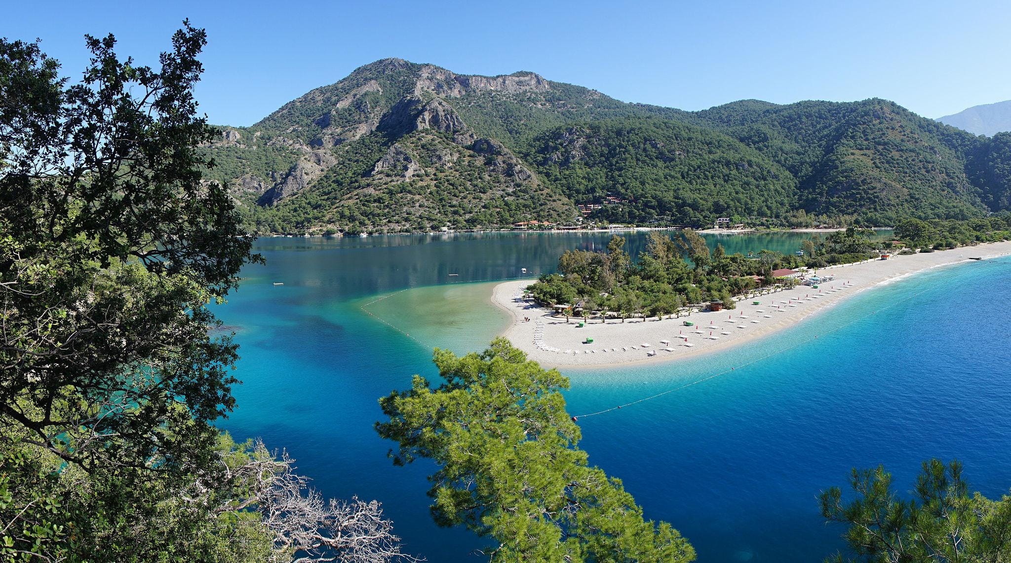 Oludeniz blue lagoon scenic view